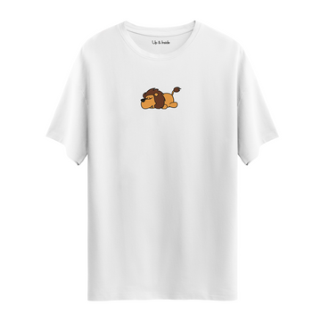 Lazy Lion - Oversize T-Shirt