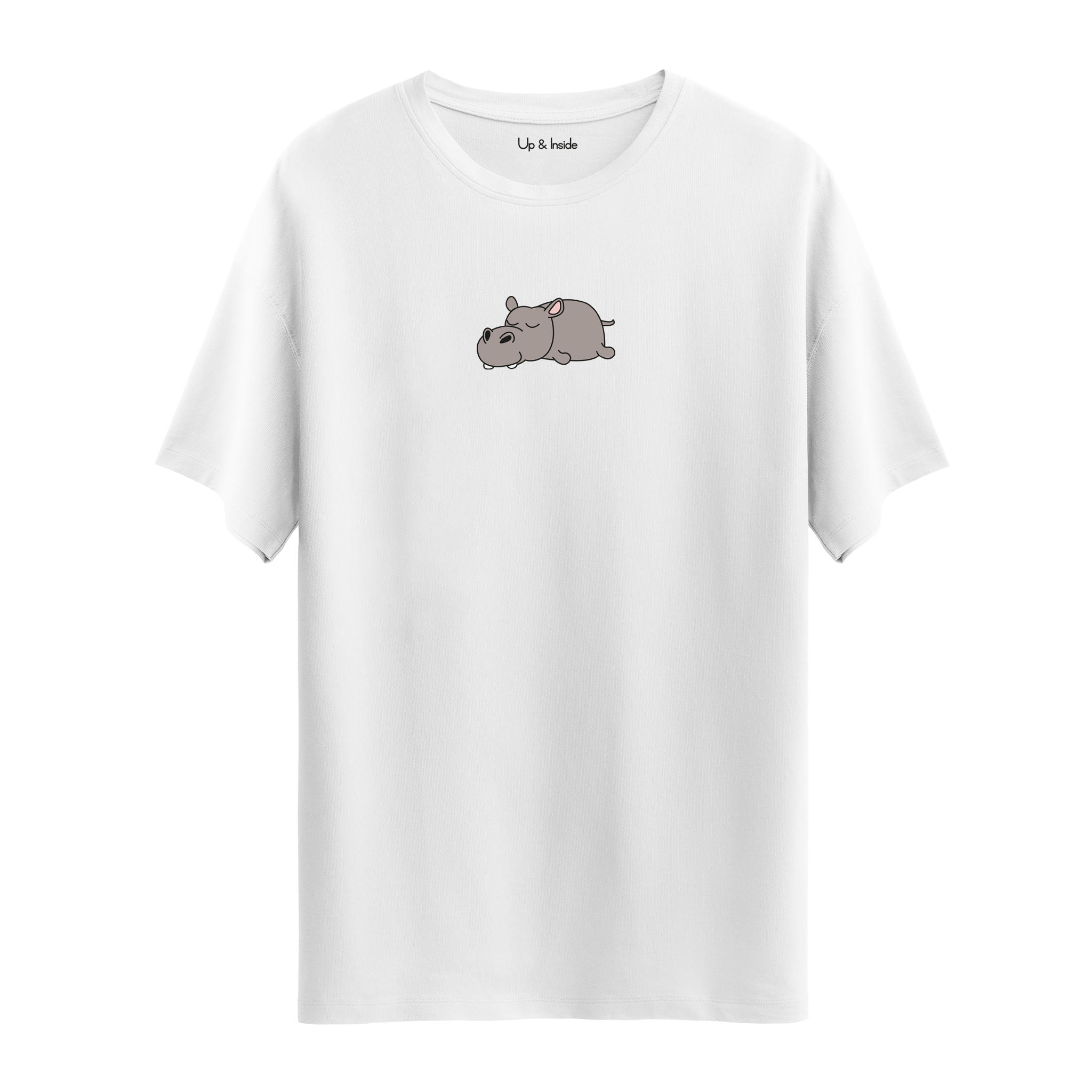 Lazy Hipopotam - Oversize T-Shirt