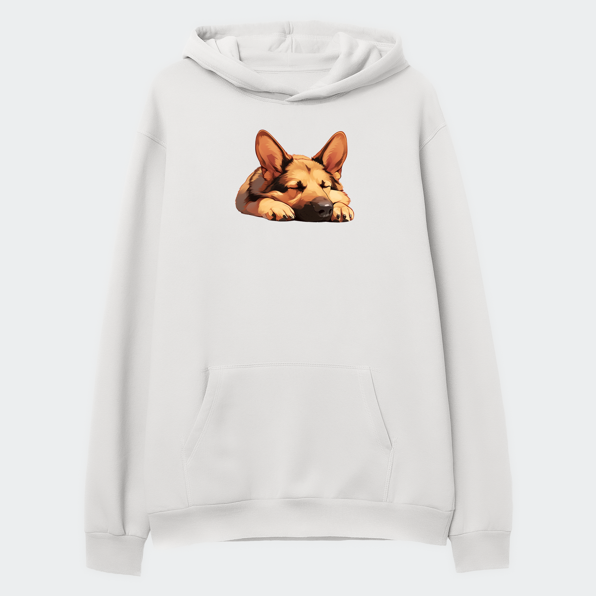 Sleepy German Shepherd - Hoodie