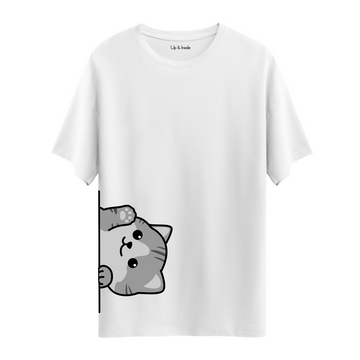 Hi Cat - Oversize T-Shirt