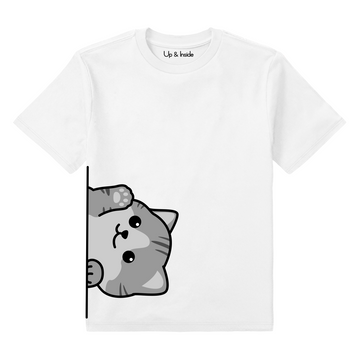 Hi Cat - Çocuk T-Shirt