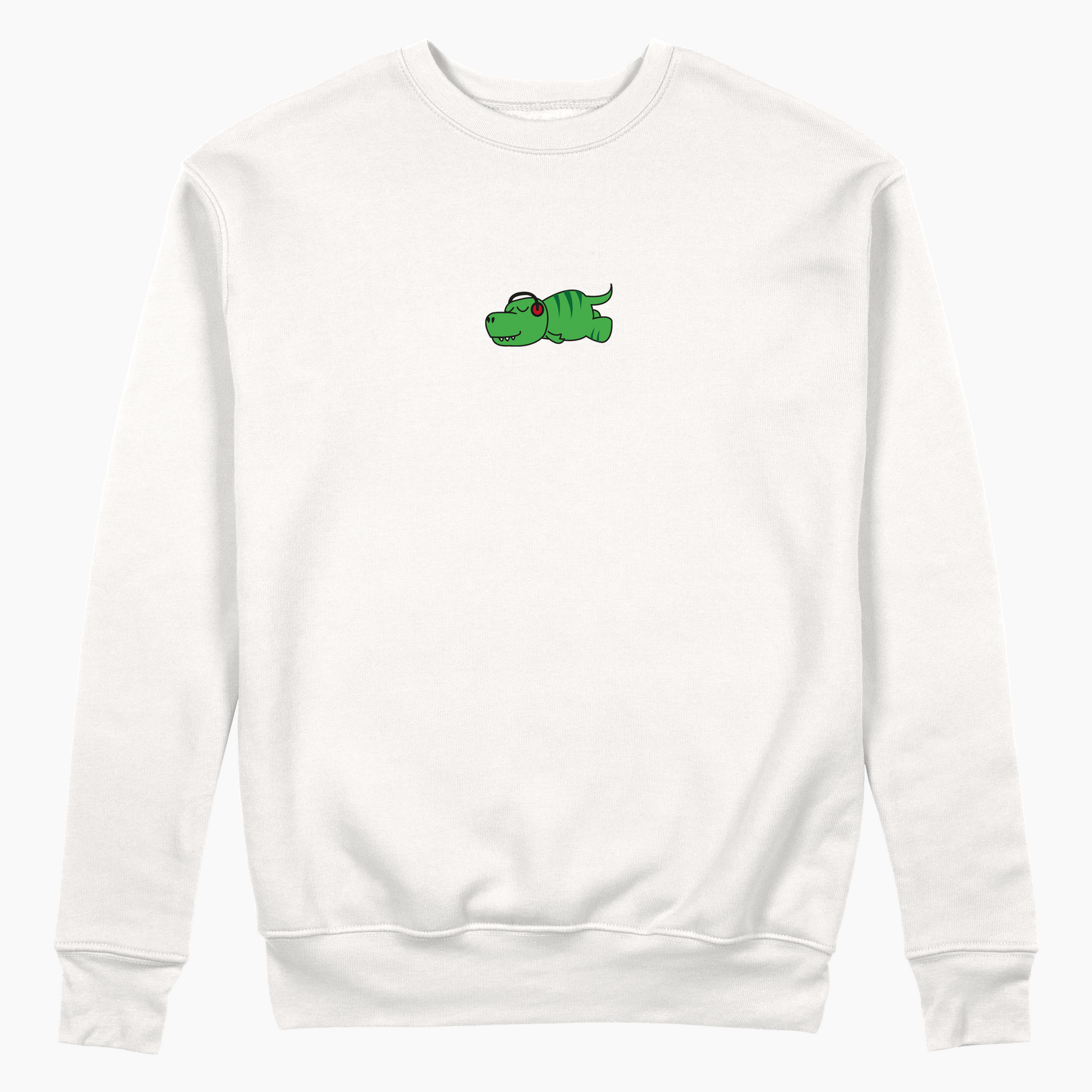 Lazy Dinosaur and Music - Sweatshirt