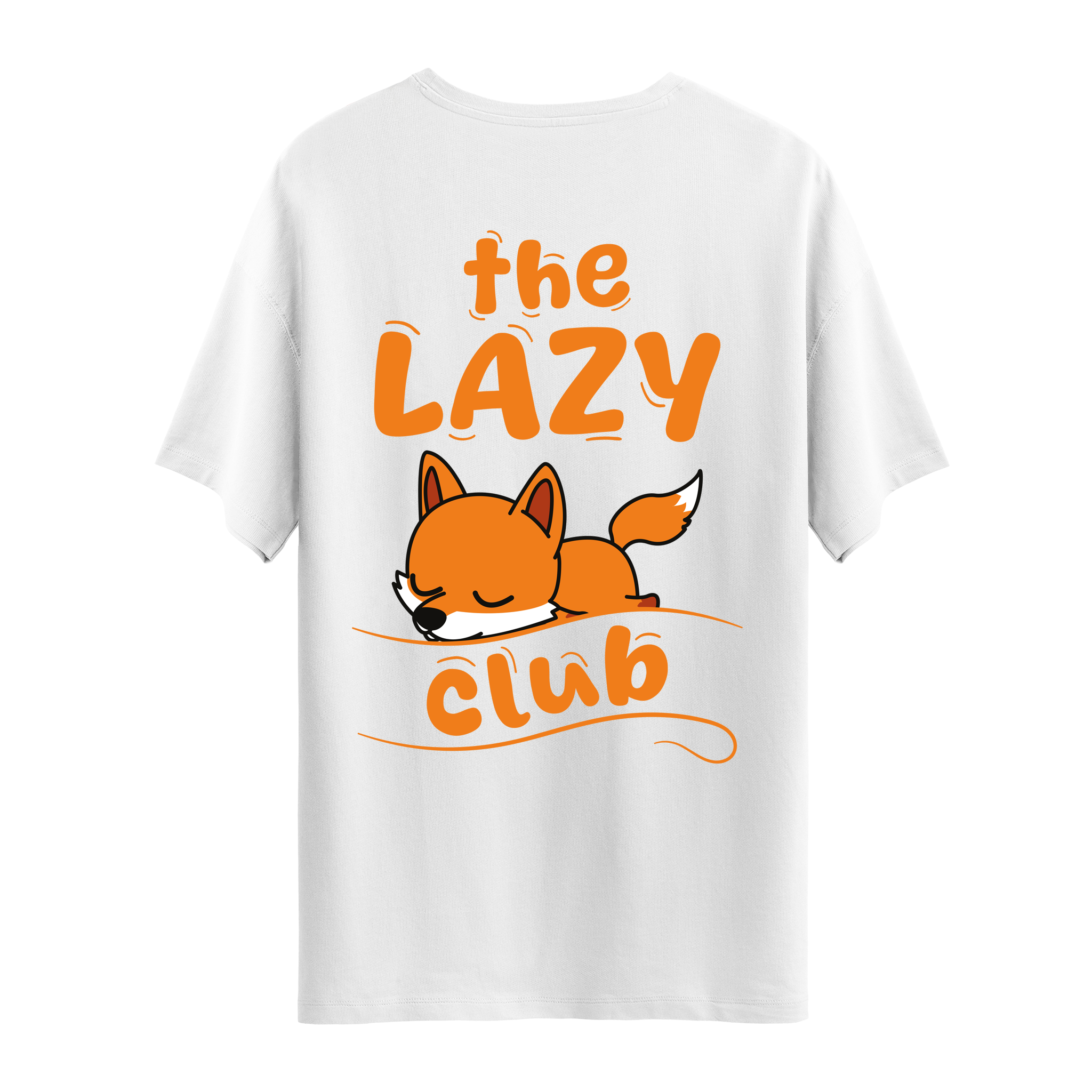 The Lazy Fox Club - Oversize T-Shirt