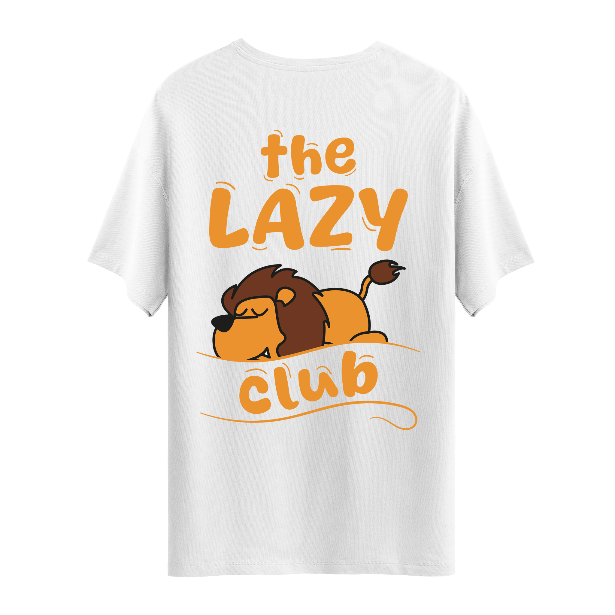 The Lazy Lion Club - Oversize T-Shirt