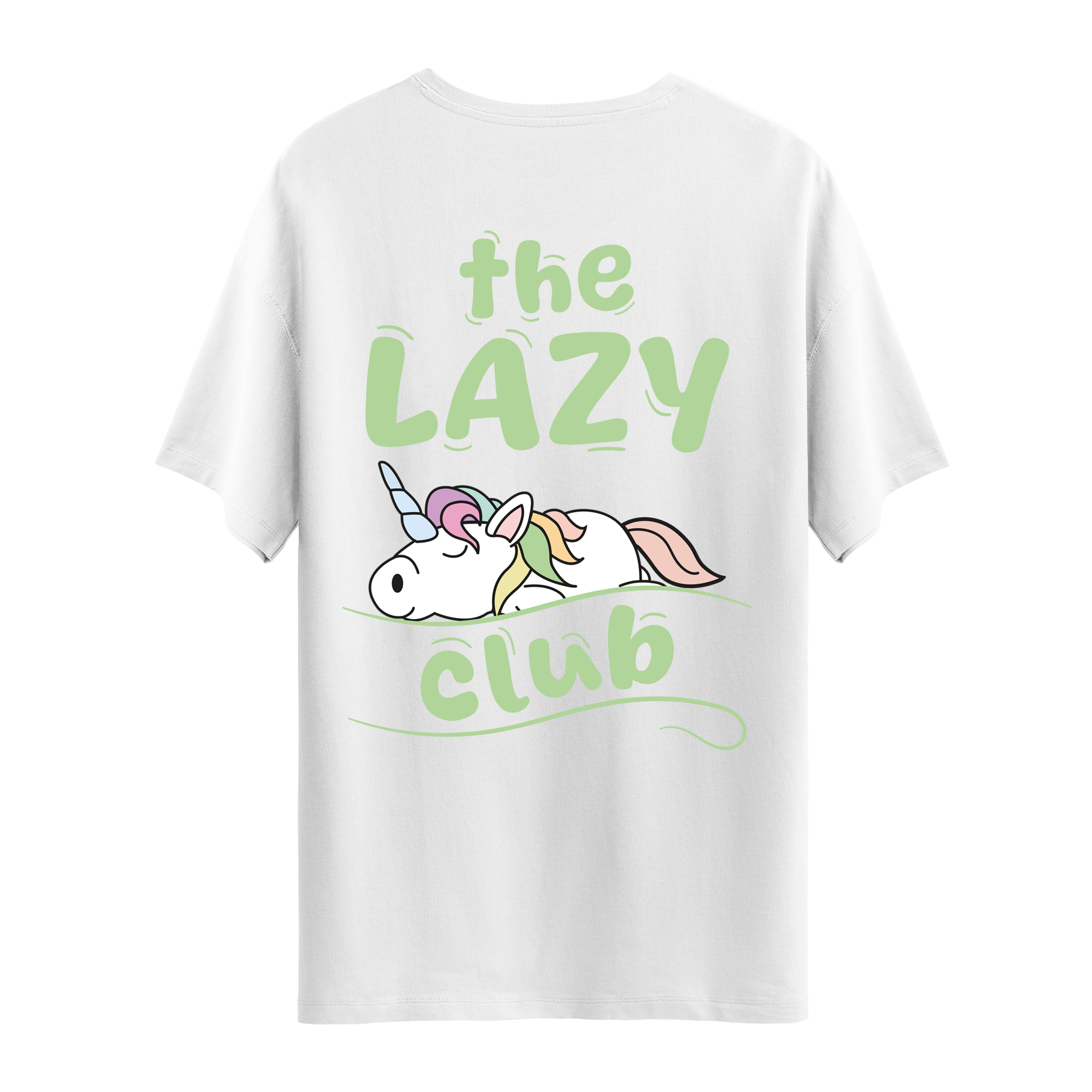 The Lazy Unicorn Club - Oversize T-Shirt