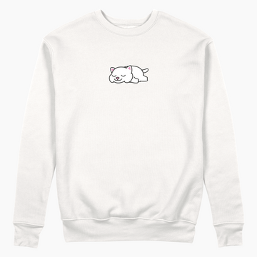 Lazy White Cat - Sweatshirt