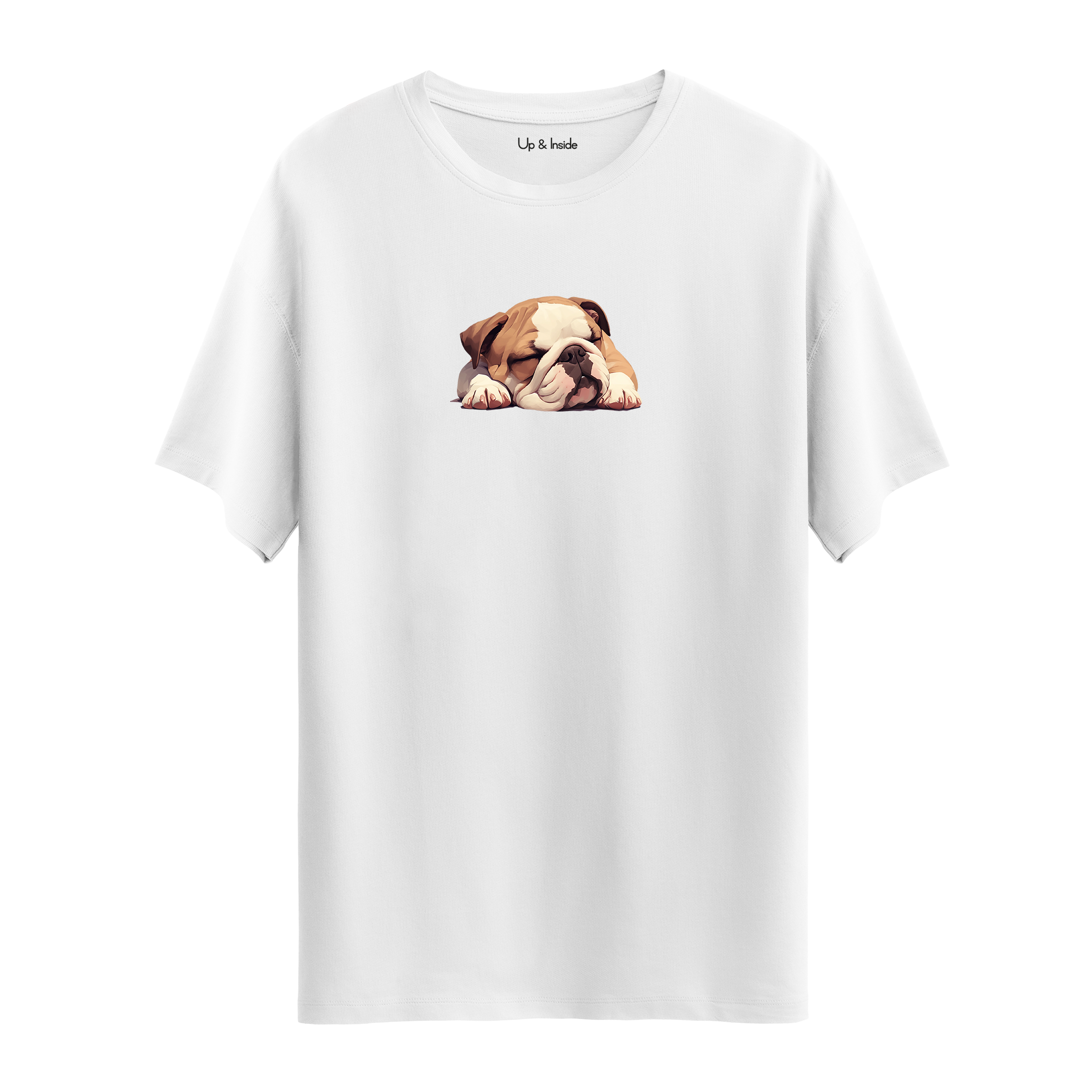 Sleepy Bulldog - Oversize T-Shirt