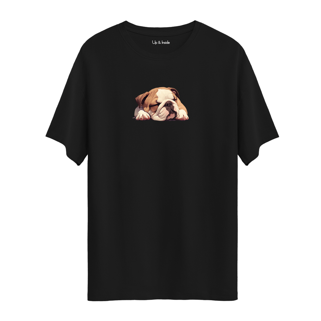 Sleepy Bulldog - Oversize T-Shirt