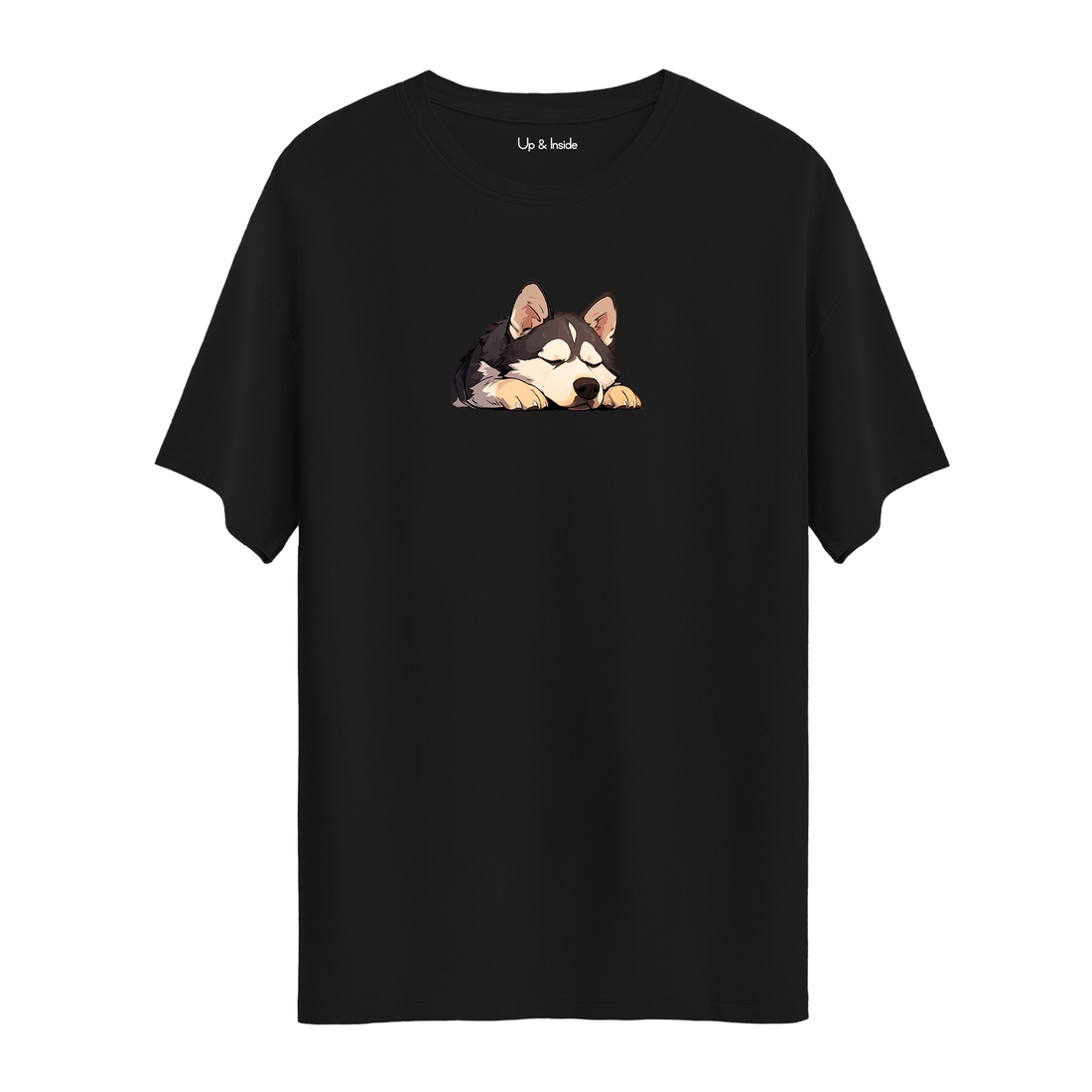 Sleepy Husky - Oversize T-Shirt