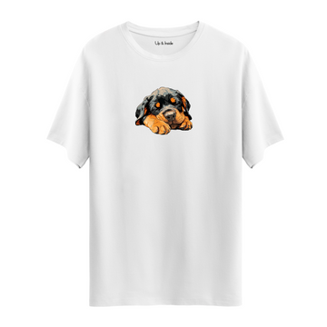 Sleepy Rottweiler - Oversize T-Shirt